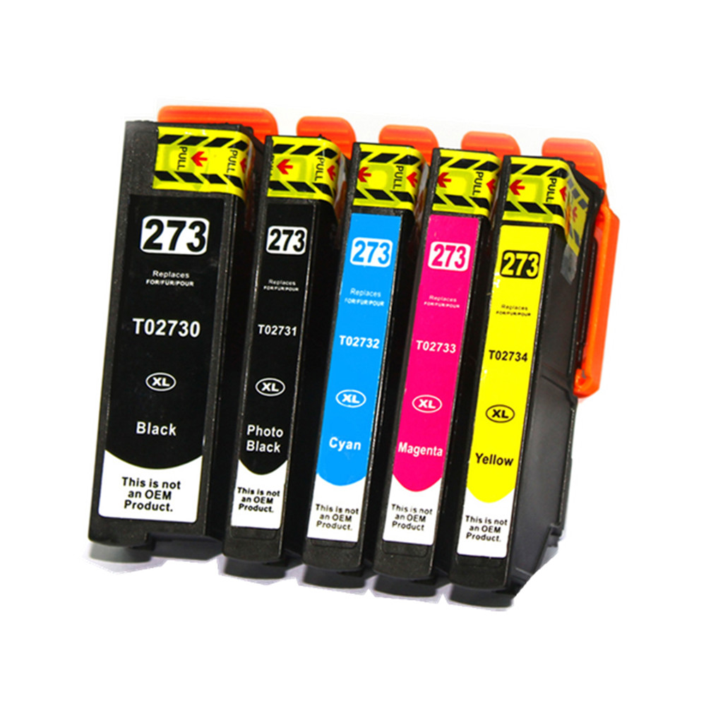 5 Ink Cartridge Compatible Epson T273XL 273XL (T273XL020 T273XL120 T273XL220 T273XL320 T273XL420) CMYKPB